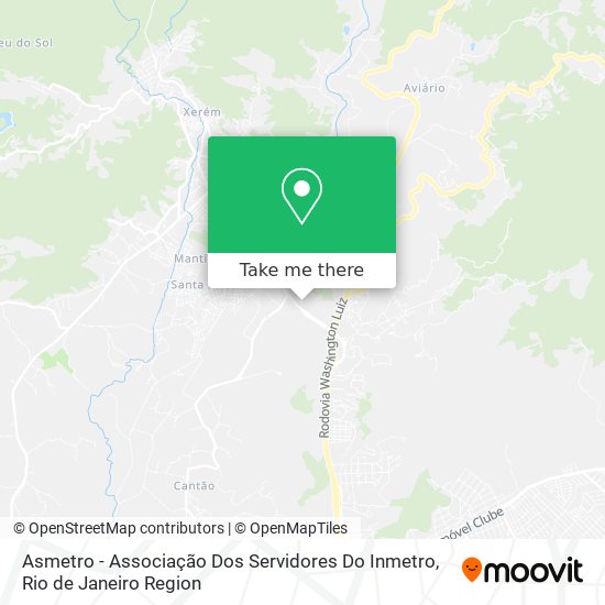 Asmetro - Associação Dos Servidores Do Inmetro map