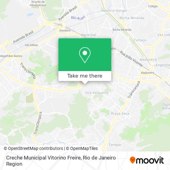 Creche Municipal Vitorino Freire map