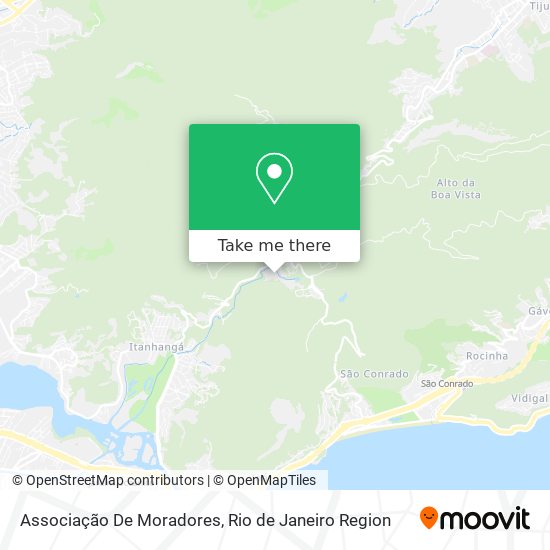 Mapa Associação De Moradores