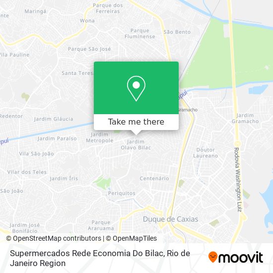 Supermercados Rede Economia Do Bilac map