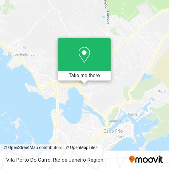 Vila Porto Do Carro map