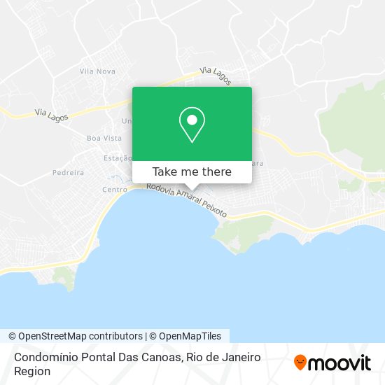 Condomínio Pontal Das Canoas map