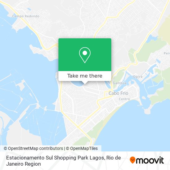 Estacionamento Sul Shopping Park Lagos map