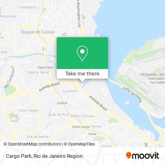 Cargo Park map