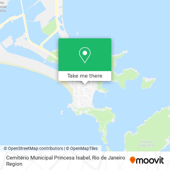 Cemitério Municipal Princesa Isabel map