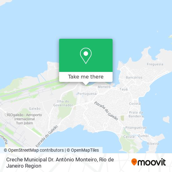 Creche Municipal Dr. Antônio Monteiro map