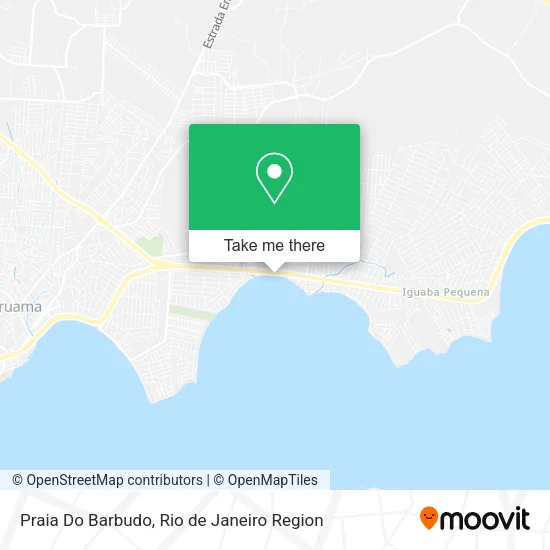 Praia Do Barbudo map