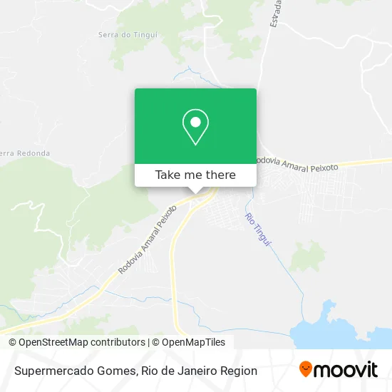 Supermercado Gomes map