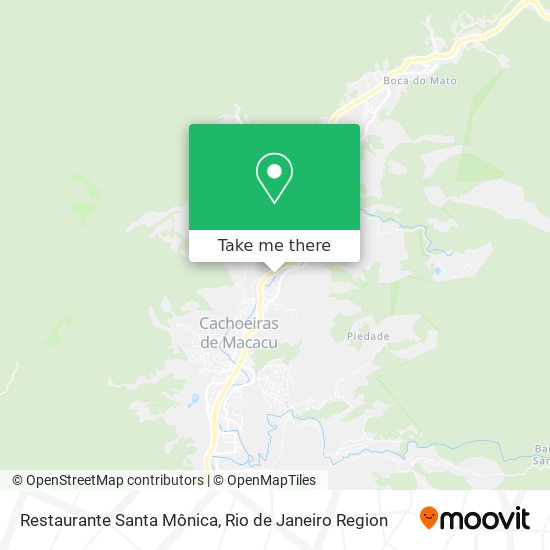 Restaurante Santa Mônica map