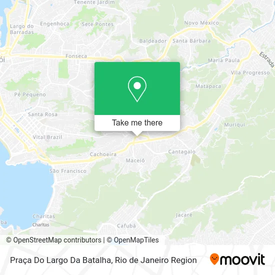 Praça Do Largo Da Batalha map