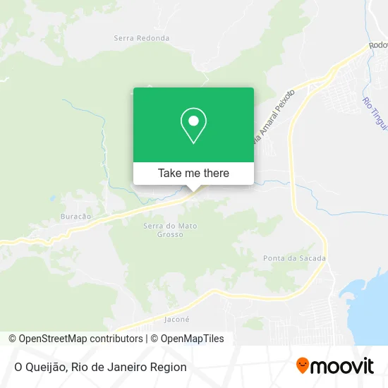 O Queijão map