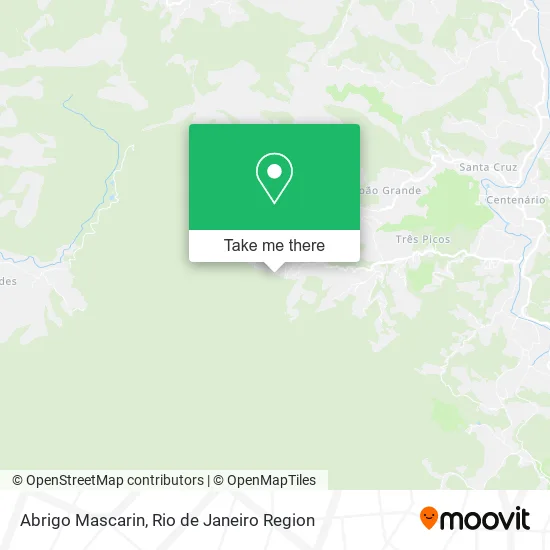 Abrigo Mascarin map