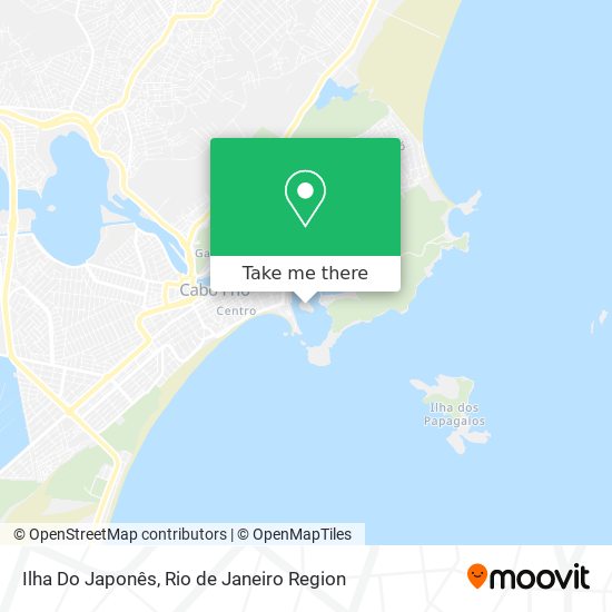 Ilha Do Japonês map