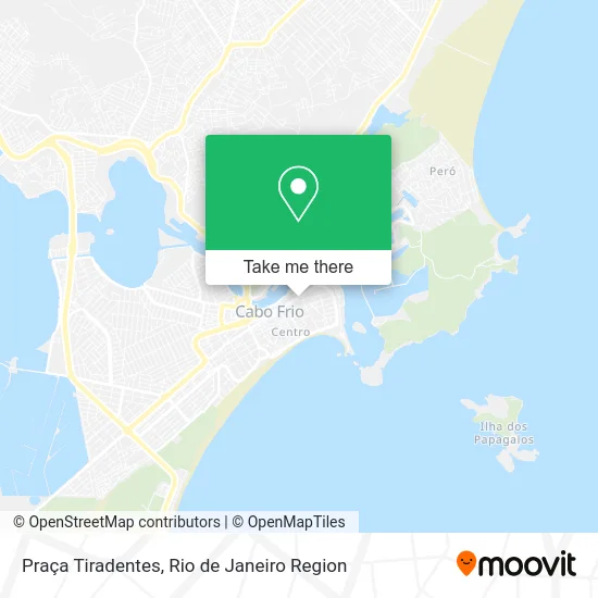 Praça Tiradentes map