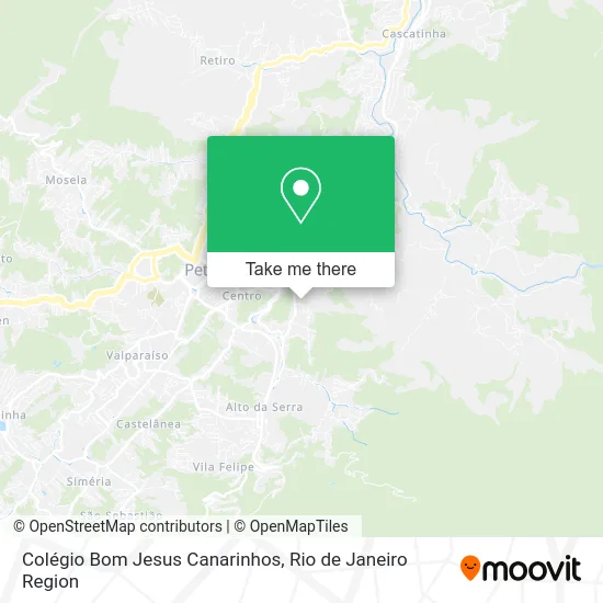 Colégio Bom Jesus Canarinhos map