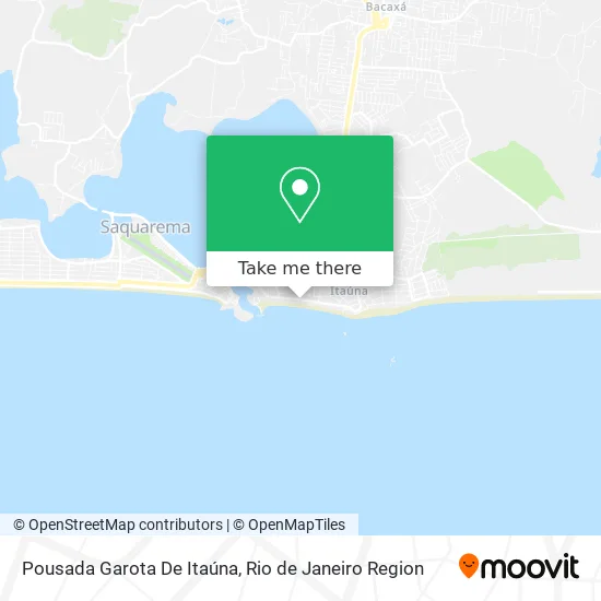 Pousada Garota De Itaúna map