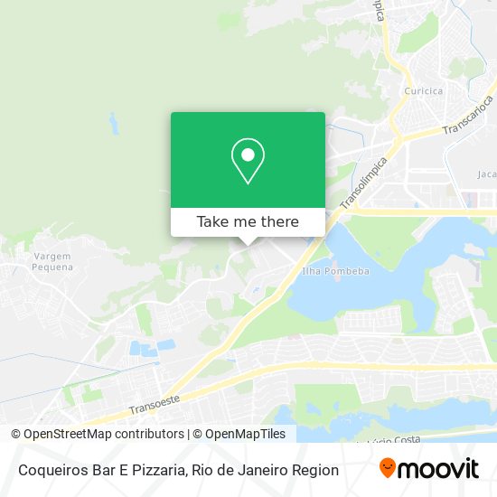 Coqueiros Bar E Pizzaria map