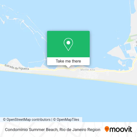 Condomínio Summer Beach map