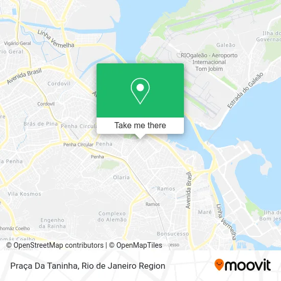 Praça Da Taninha map