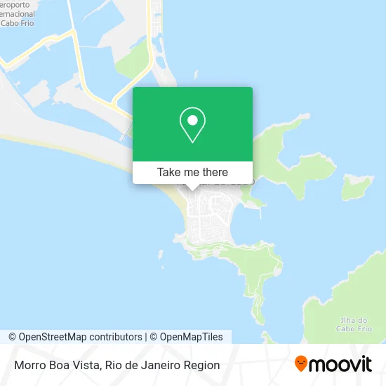 Morro Boa Vista map