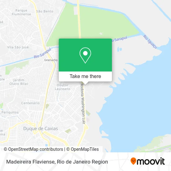 Madeireira Flaviense map