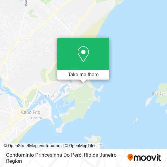 Condomínio Princesinha Do Peró map