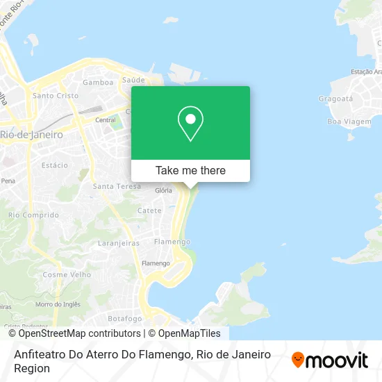 Anfiteatro Do Aterro Do Flamengo map