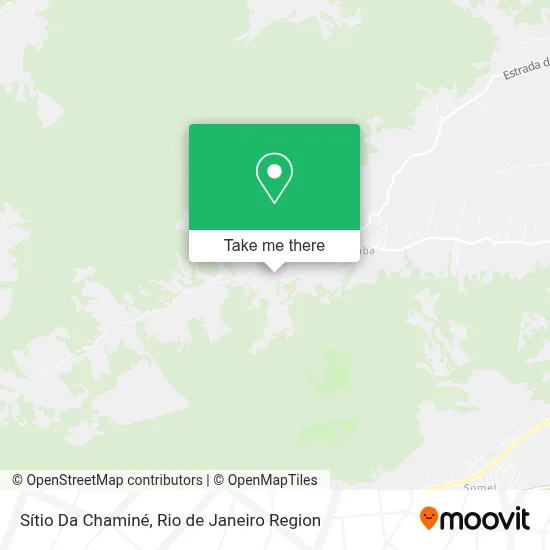 Sítio Da Chaminé map