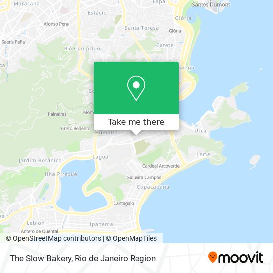 The Slow Bakery map