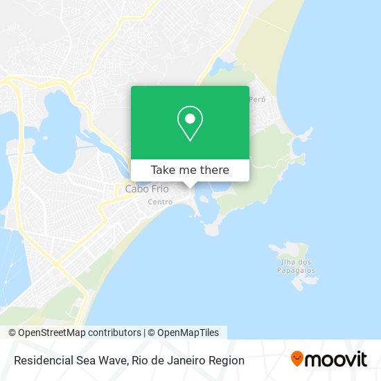 Residencial Sea Wave map