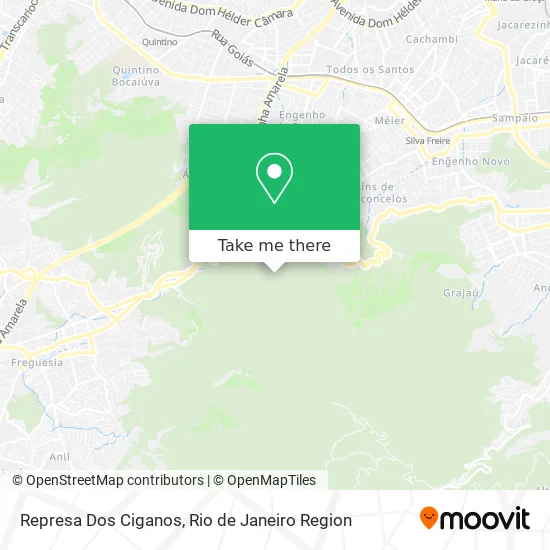 Represa Dos Ciganos map