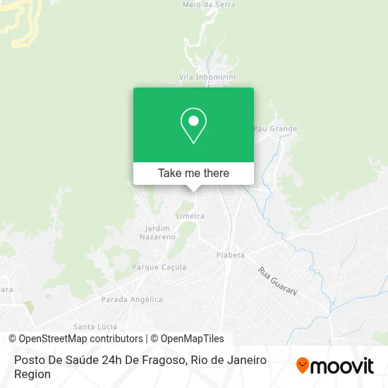 Posto De Saúde 24h De Fragoso map
