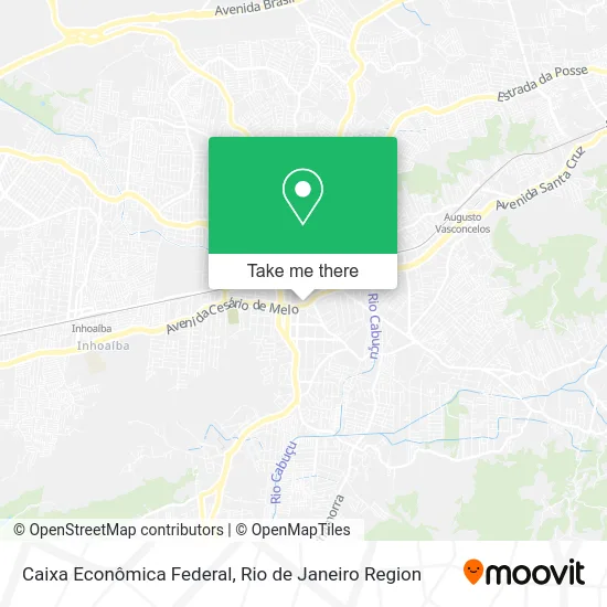 Caixa Econômica Federal map