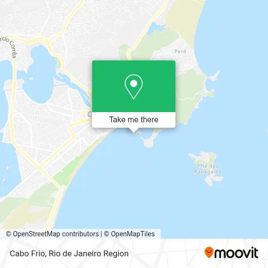 Cabo Frio map