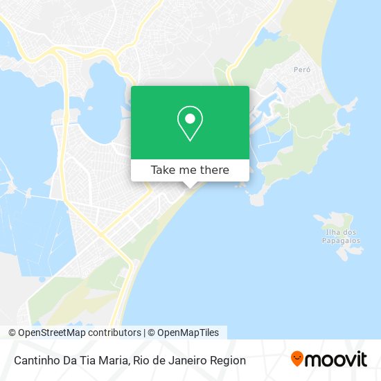 Cantinho Da Tia Maria map