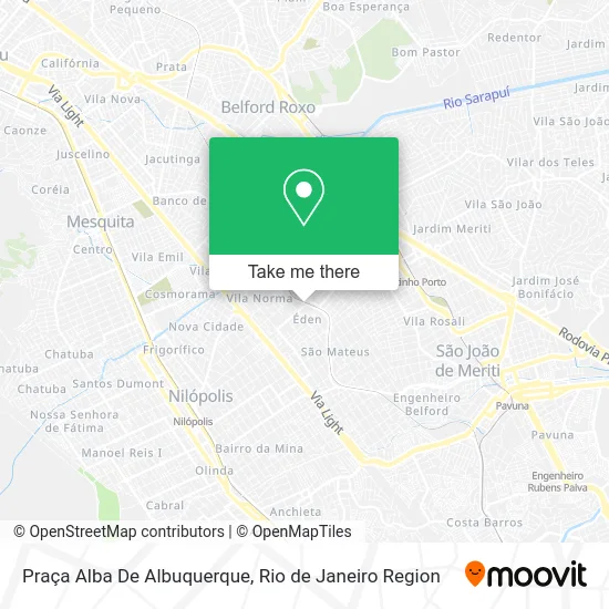 Praça Alba De Albuquerque map