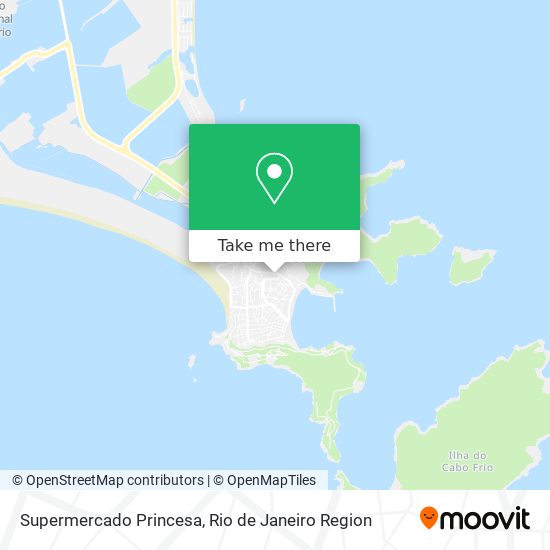 Supermercado Princesa map