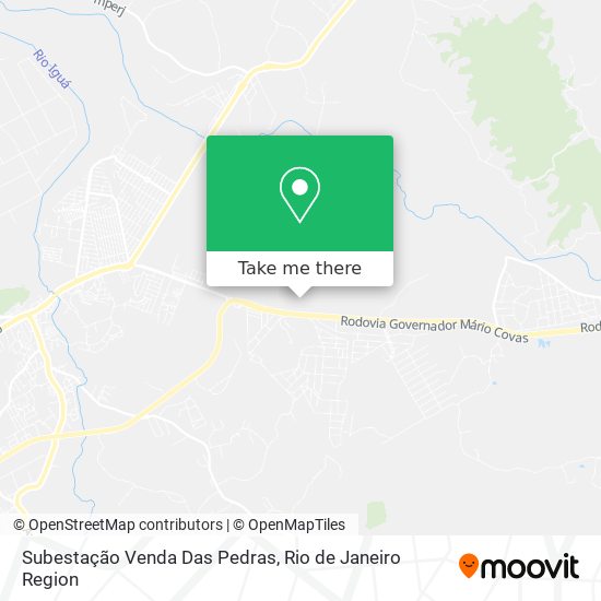 Subestação Venda Das Pedras map