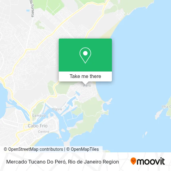 Mercado Tucano Do Peró map