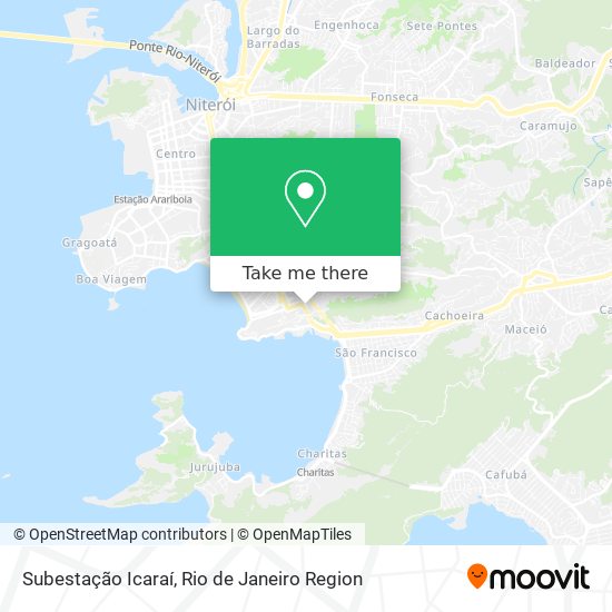 Subestação Icaraí map