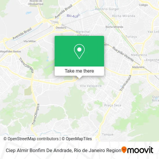 Ciep Almir Bonfim De Andrade map