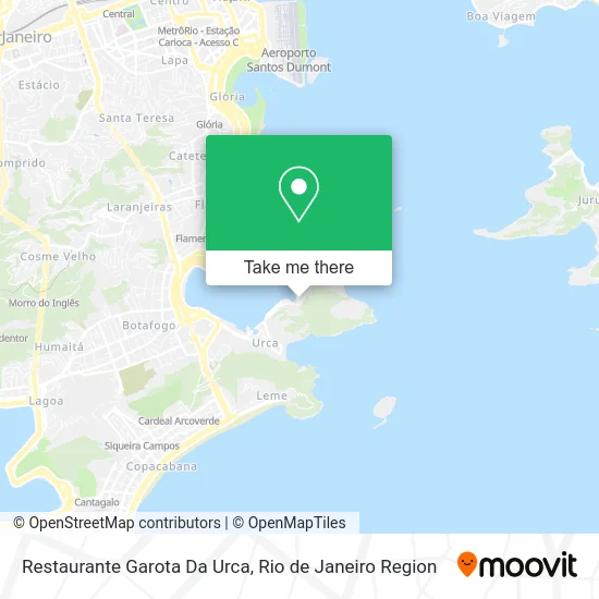 Restaurante Garota Da Urca map
