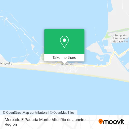 Mercado E Padaria Monte Alto map