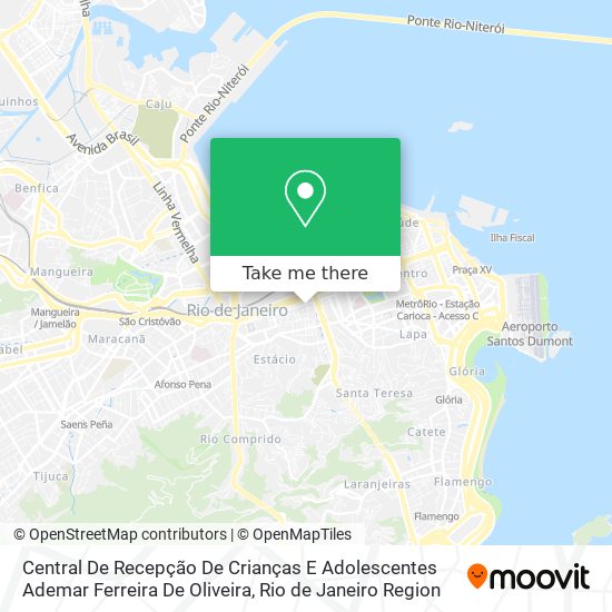 Mapa Central De Recepção De Crianças E Adolescentes Ademar Ferreira De Oliveira