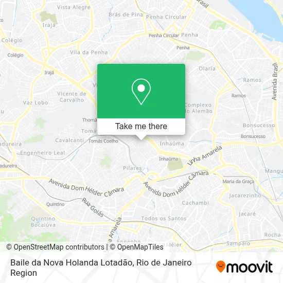 Baile da Nova Holanda Lotadão map