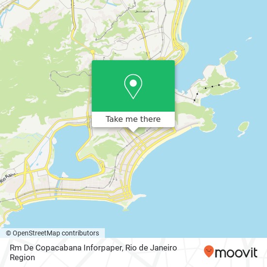 Mapa Rm De Copacabana Inforpaper
