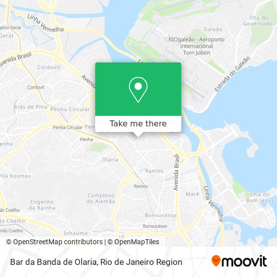 Bar da Banda de Olaria map