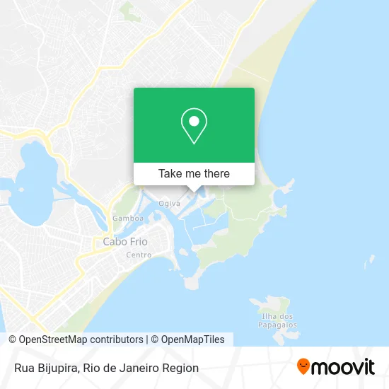 Rua Bijupira map