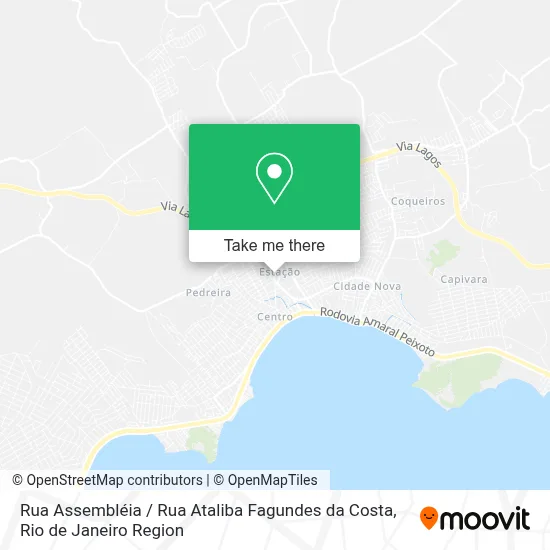 Rua Assembléia / Rua Ataliba Fagundes da Costa map