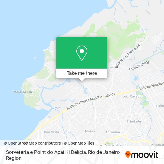 Sorveteria e Point do Açaí Ki Delícia map